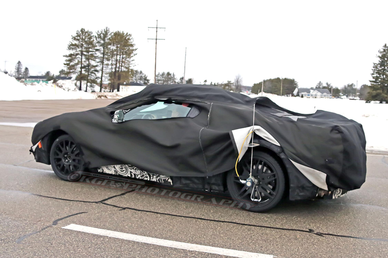 Illustration for article titled Here Is Our Best Look Yet At The Possible Mid-Engine Corvette